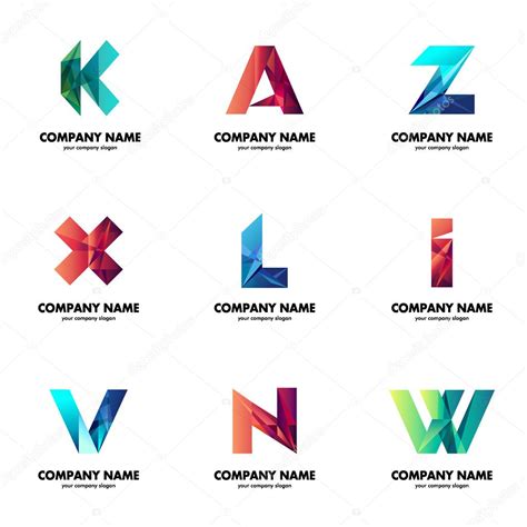 Un Conjunto De Logotipos Para Su Negocio Las Letras Iniciales Del Nombre De La Empresa 2024
