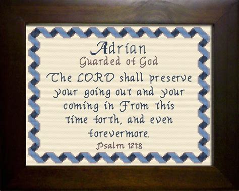 Adrian 3 Name Blessings Personalized Names With Meanings And Bible Verses