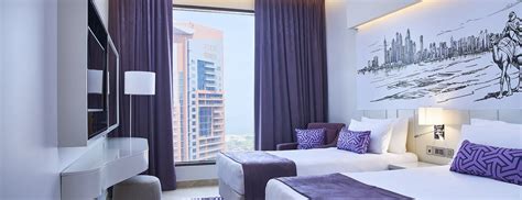 mercure dubai barsha heights deluxe suite one bedroom twin city view