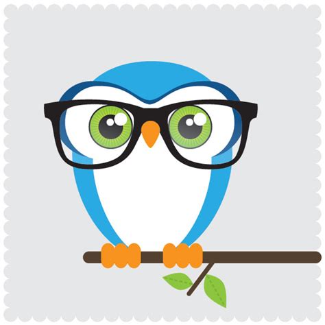 Owl With Glasses Clip Art Clipart Best