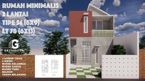 Contoh desain gambar denah rumah minimalis 3 kamar tidur ada garasi 3d modern dan sederhana sketsa type 36 dan ukuran 6x12 7x9 sederhana. DESAIN RUMAH MINIMALIS MODERN 6X9 M 3 KAMAR TIDUR - YouTube