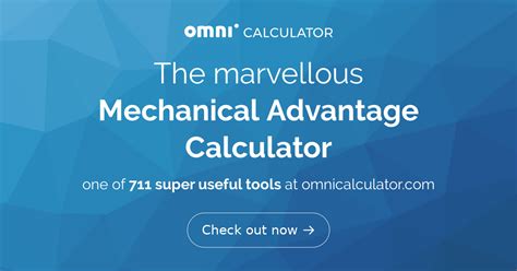 These cookies will be stored in your browser only with your. Mechanical Advantage Calculator - Omni