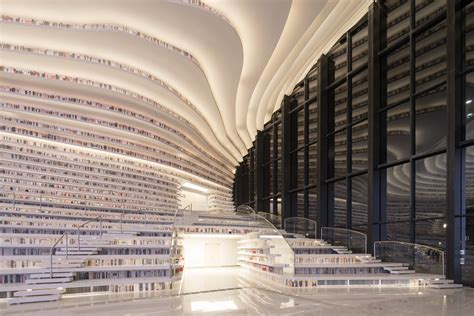 Photos Of The New Futuristic Library In China With 12 Million Books