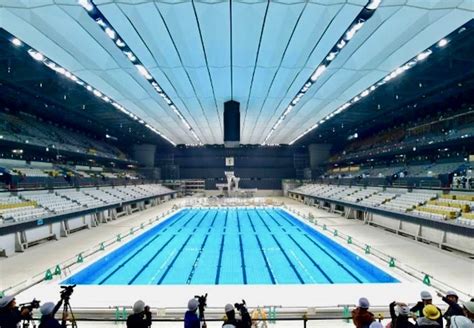 Tokyo 2020 Olympic Games Unveils 523m Swimming Diving Synchro Venue