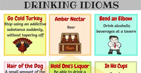 15 Useful Drinking Idioms Phrases And Sayings 7esl