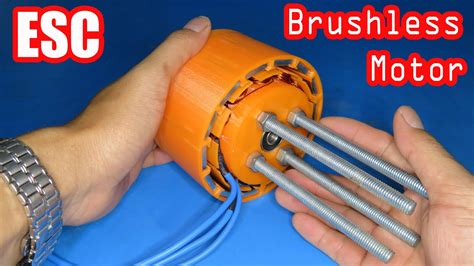 How To Make A Big Powerful Brushless Motor Diy 3d Printed Brushless