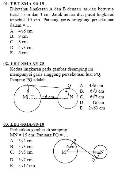 Pembahasan quiz matematika di kelas. 4 Soal Matematika: Soal Geometri Lengkap dengan pembahasan