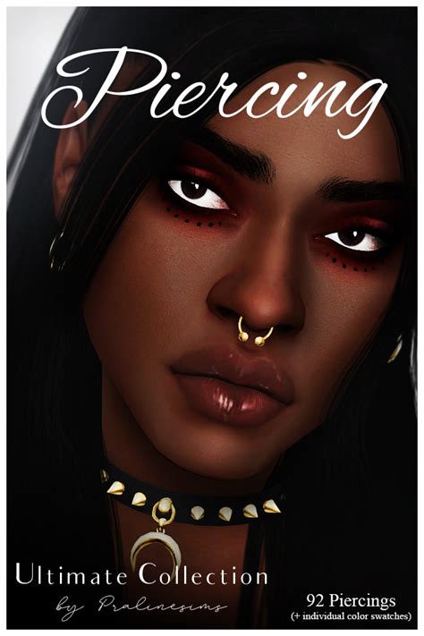 Piercing Set N09 By Pralinesims At Tsr Sims 4 Updates Hot Sex Picture
