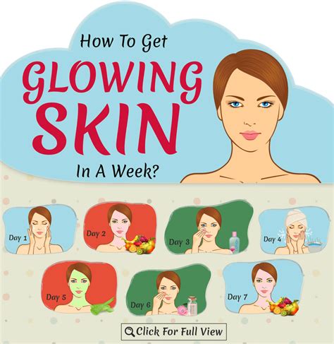 How To Get Glowing Skin Naturally In A Week | Glowing skin routine, Glowing skin, Natural ...