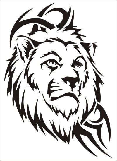 Lion Stencil Lion Stencil Lion Sketch Tribal Lion Tattoo