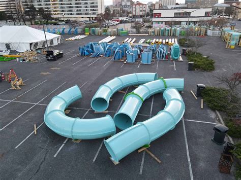 Atlantic City Island Indoor Waterpark Update - Wildwood Video Archive