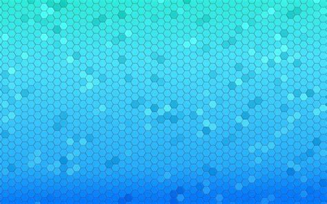 Light Blue Hexagons Honeycomb