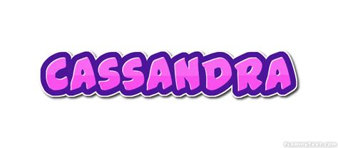 Cassandra Logo Herramienta De Diseño De Nombres Gratis De Flaming Text