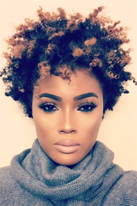 Black hair is not always the easiest to handle as it can be both a blessing and a pain to style. Prepare To Be Obsessed With These Short Natural Hairstyles ...