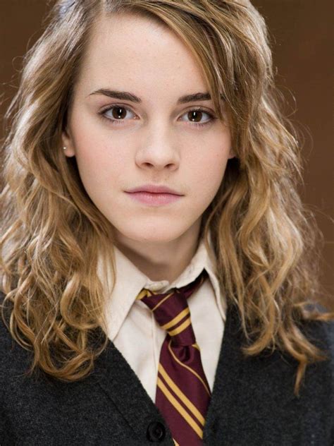 Emma Watson Women Blonde Brown Eyes Harry Potter Hermione Granger