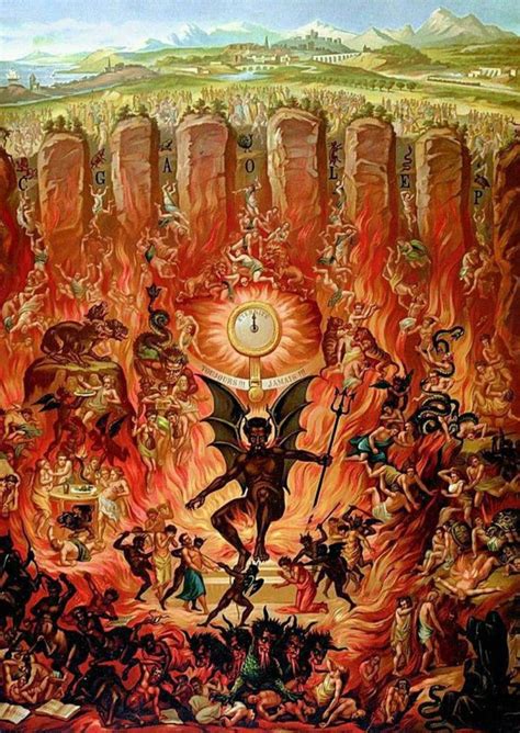 Satan Lucifer Devil Krampus Serpent Beelzebub Art Dark Gothic Art