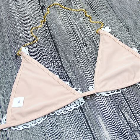 2020 Diamond Lace Flesh Colored Boutique Bikini Buy Diamond Bikinis