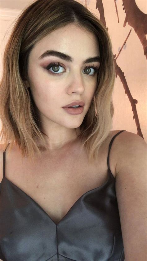 Pin By Reed Ariana On Eyebrows Like Celebs Lucy Hale Hair Lucy Hale