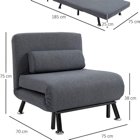 Modern 2 In 1 Design Single Sofa Bed Sleeper