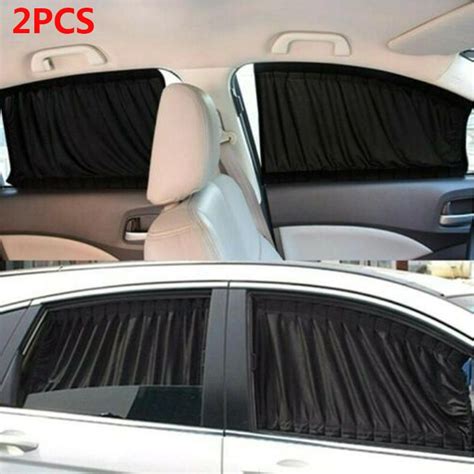 Buy 2pcs Car Side Window Sunshade Universal Car Curtain Car Windshield