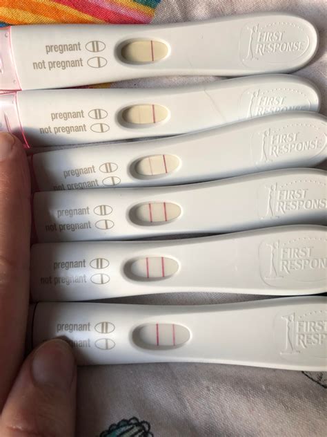 Progression. First 2 are 10DPO, one AM and one PM. Then it goes 11, 13