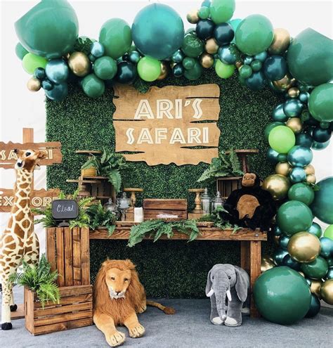 Safari Party Safari Birthday Party Decorations Jungle Theme Birthday