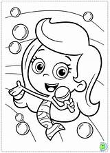 Coloring Dinokids Guppies Bubble Close sketch template