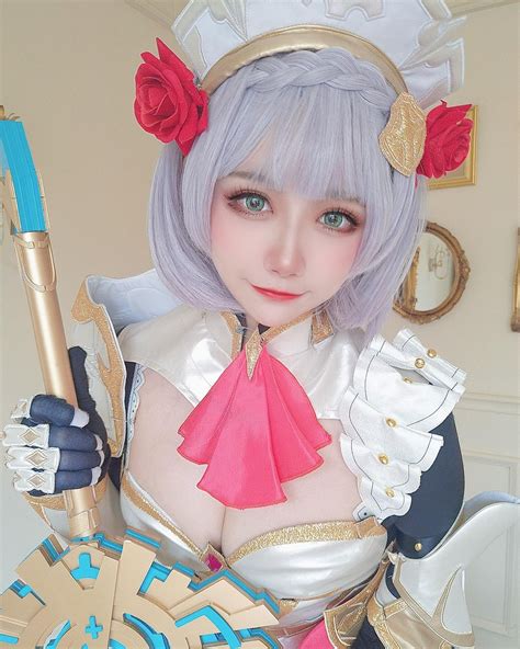 Noelle Cosplay Genshin Impact Hoyolab