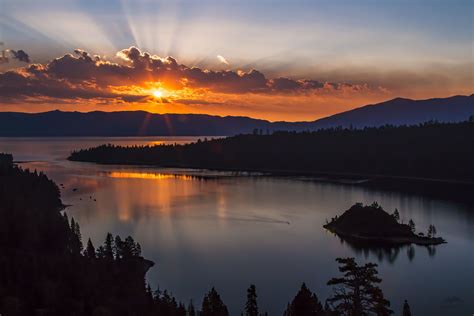 Emerald Bay Sunrise Of Lake Tahoe California Photo By Jason Wilson