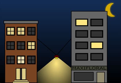Buildings Lights Night · Free Vector Graphic On Pixabay