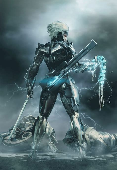 Raiden Poster Characters And Art Metal Gear Rising Revengeance