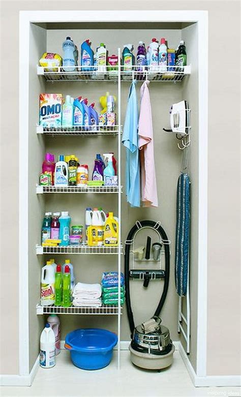 Genius Cleaning Supplies Storage Ideas 90 | Laundry room design