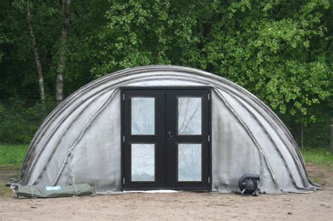 Concrete Canvas Shelter, An Inflatable Concrete Building