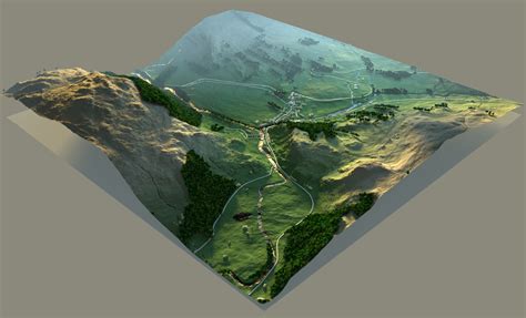 Owen Powell Maps And Terrain Models Blendernation