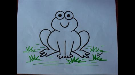 Como Dibujar Un Sapo O Rana How To Draw A Toad Or Frog Con Los