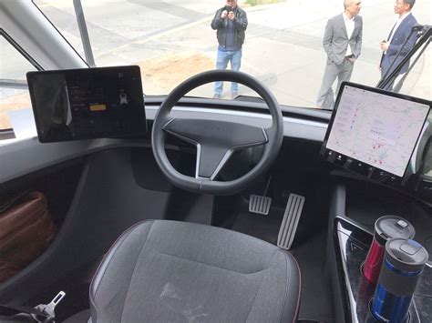 Tesla Semi Trucks Rare Interior Pictures Emerge From