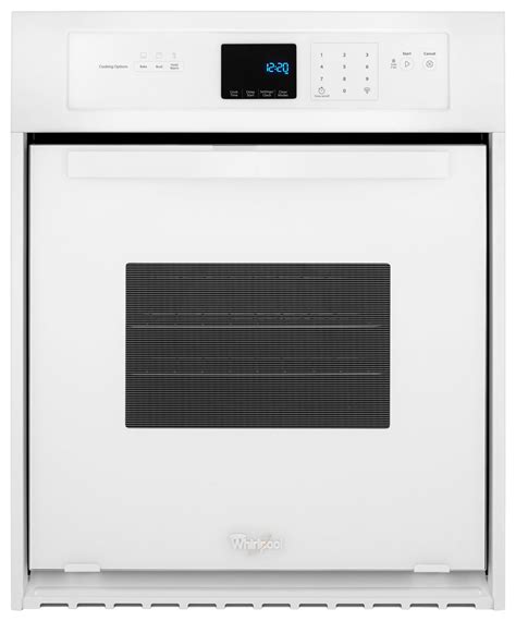 Whirlpool 24 Built In Single Electric Wall Oven White Wos51es4ew