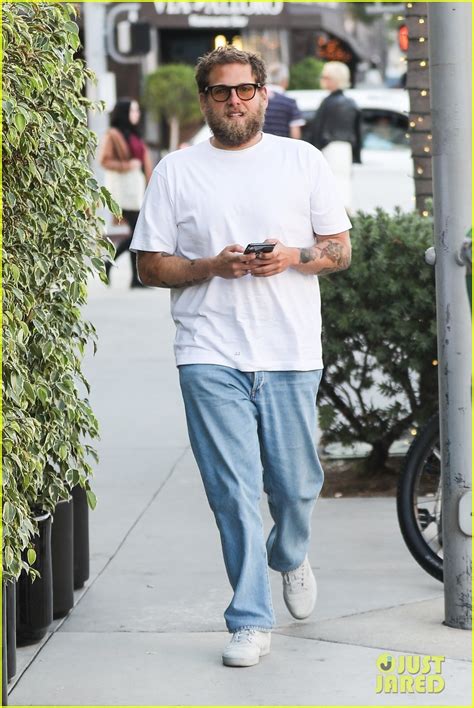 Photo Jonah Hill Sports Bushy Beard While Stepping Out In Beverly