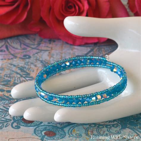 In simple terms, wire wrapping is taking wire and wrapping it around itself and/or beads and other components to create jewelry. Caribbean Waters Memory Wire Bracelet - Running With Sisters