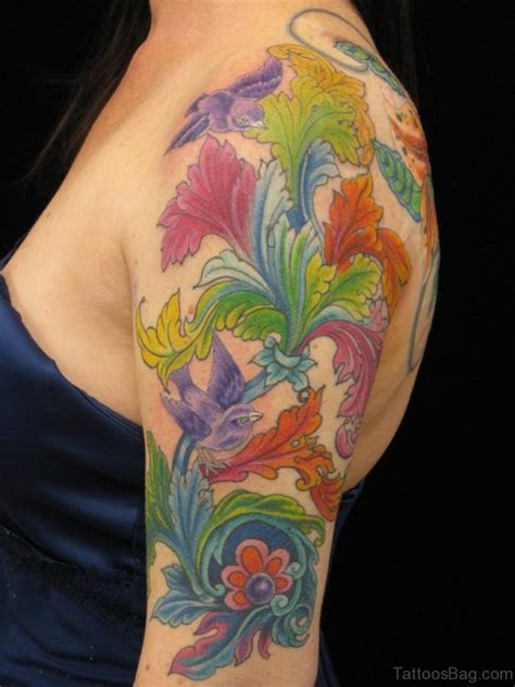 77 Beautiful Shoulder Tattoos For Women