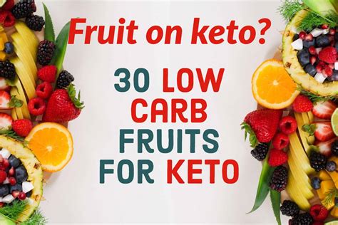 Can You Have Fruit On A Keto Diet The Best Low Carb Fruits Under 10g