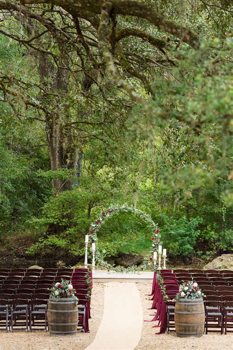Rustic Outdoor Garden Wedding Ceremony Wooden Chairs With