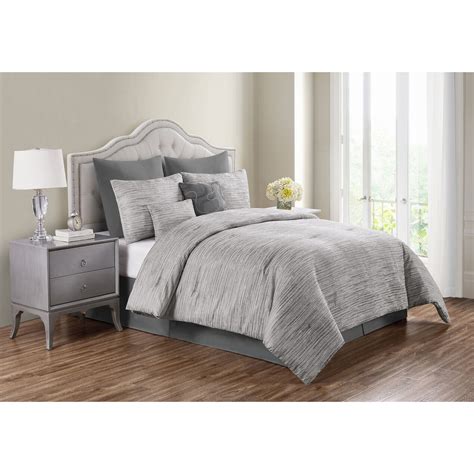 Graden Grey 8pc Queen Comforter Set At Home