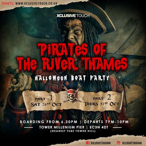Pirates Of The River Thames Halloween Boat Party London Boat Party Reviews Designmynight