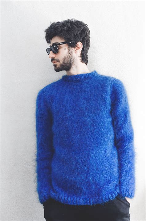 Stylish Mens Mohair Sweaters Etsy Mohair Sweater Stylish Men