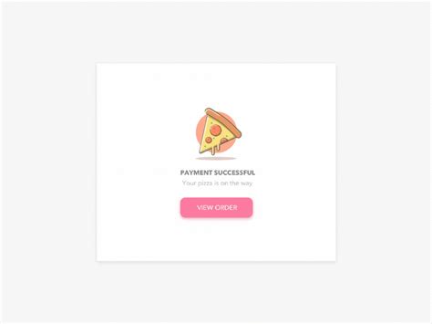 Payment Successful By Siobhan Obrien On Dribbble