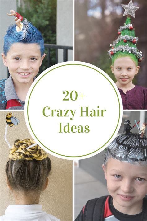 100 Easy And Unique Crazy Hair Day Ideas The Idea Room Crazy Hair