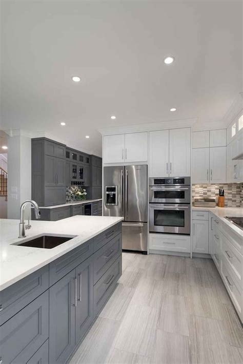 24 Gorgeous Gray Kitchen Cabinet Makeover Design Ideas Decoradeas