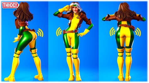 New Hot Marvel Skin Rogue Showcased With Legendary Dances And Emotes