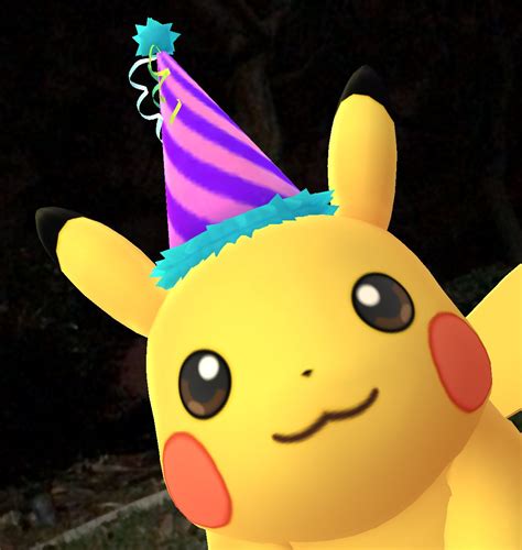 Pikachu Images Pokemon Go How To Get Party Hat Pikachu